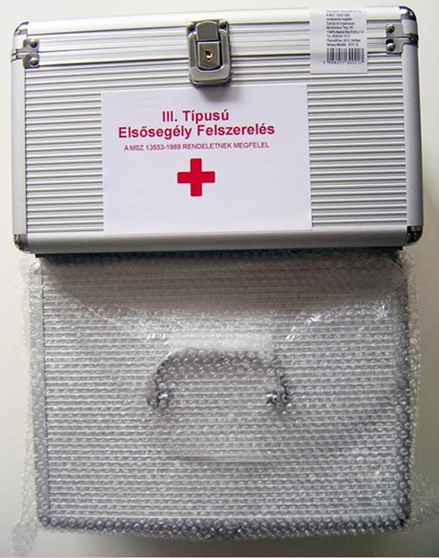 Elsősegély felszerelés munkahelyi III.típusú 50-100fő