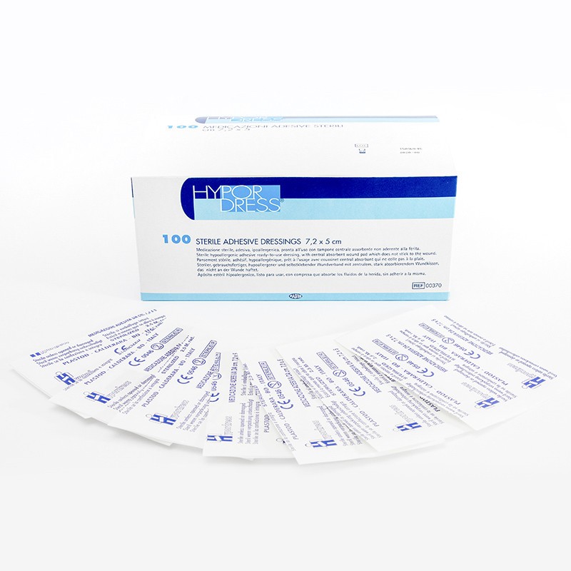 Steril szigetkötszer - Hypordress 5x7,2cm 100db