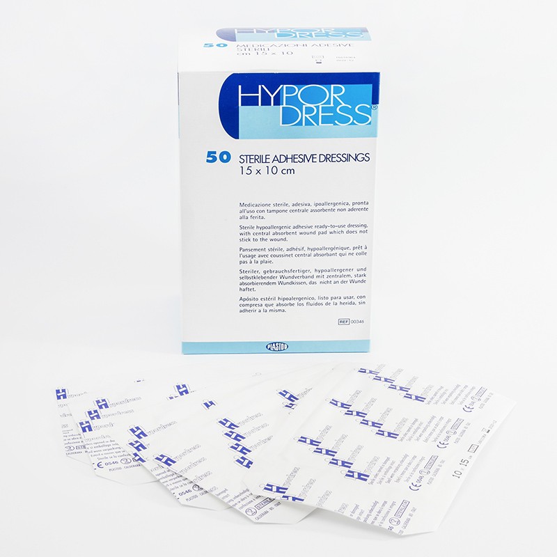 Steril szigetkötszer - Hypordress 10x15cm 50db