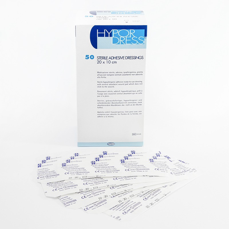 Steril szigetkötszer - Hypordress 10x20cm 50db
