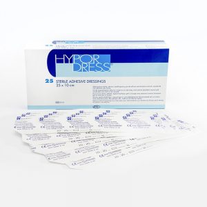 Steril szigetkötszer – Hypordress 10x25cm 25db