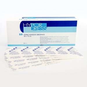 Steril szigetkötszer – Hypordress 10x30cm 25db