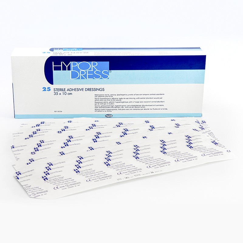 Steril szigetkötszer - Hypordress 10x35cm 25db