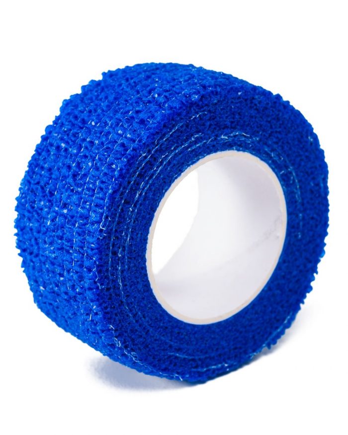 Öntapadó rugalmas pólya nem szőtt 2,5cm x 4,5m kék - Image 2