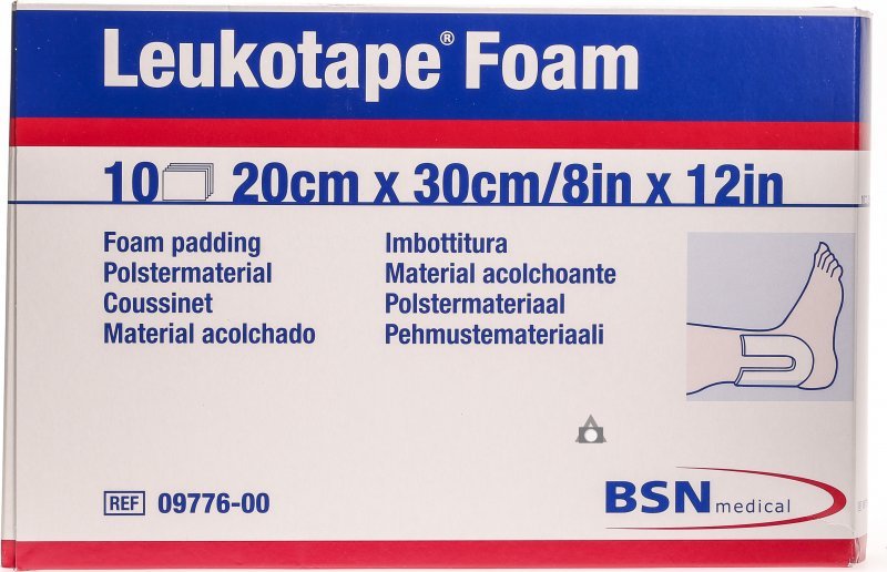BSN Leukotape Foam 20 x 30cm kompressziós lap - Image 2