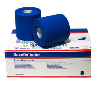 Gazofix öntapadó pólya 8cm x 20m kék
