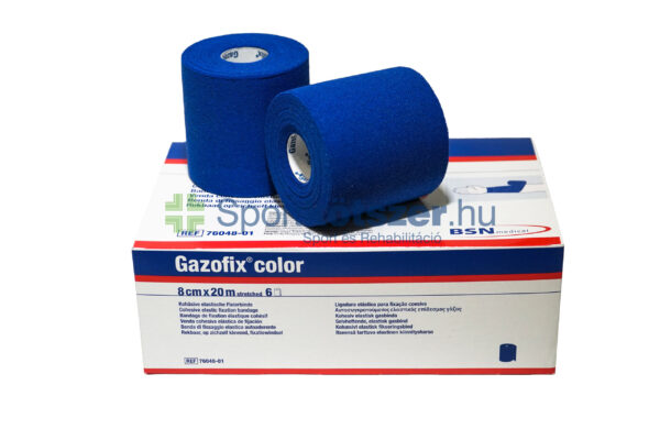 Gazofix öntapadó pólya 8cm x 20m kék