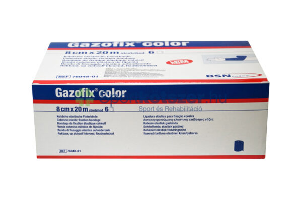 Gazofix öntapadó pólya 8cm x 20m kék - Image 4