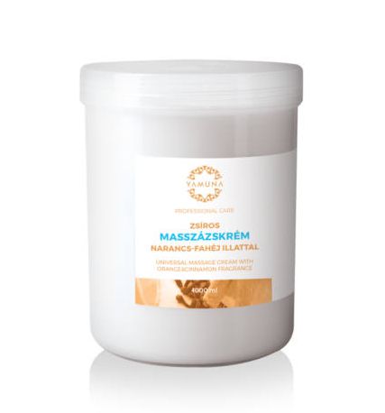 Yamuna Narancs Fahéj masszázskrém 1000ml