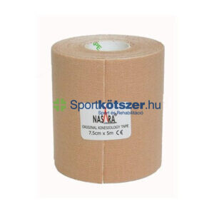 NASARA Kineziológiai tapasz 7.5cm x 5m bézs