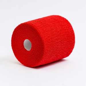 Öntapadó kötésrögzítő pólya 10cm x 20m piros