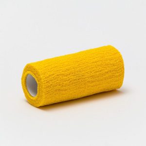 Öntapadó kötésrögzítő pólya 10cm x 4m sárga