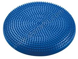 Tüskés ülőpárna 33cm kék