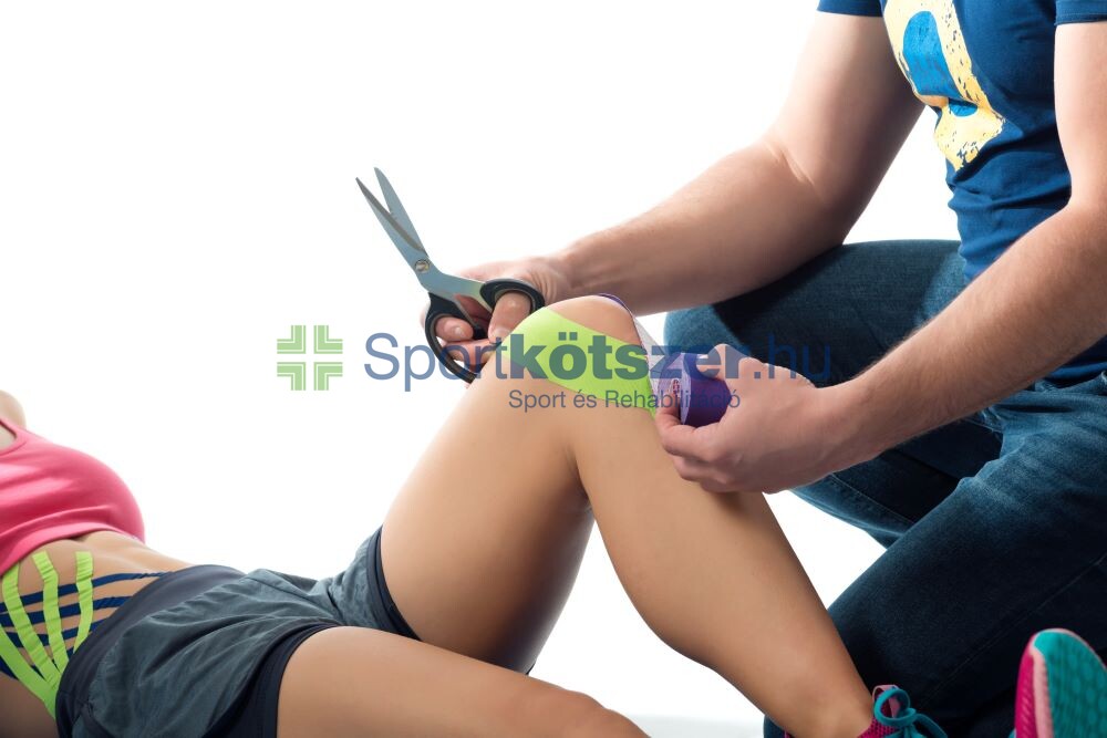 Read more about the article Kineziológiai tapasz felhelyezése bokára, lábfejre, achillesre, vádlira, térdre