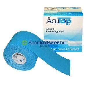 AcuTop kineziológiai tapasz classic 5cm x 5m kék