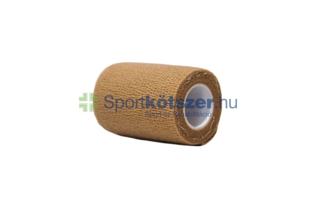 Öntapadó rugalmas pólya nem szőtt 7,5cm x 4,5m bézs