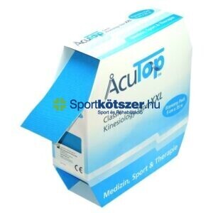 Acutop XXL kineziológiai tapasz classic 5cm x 35m kék