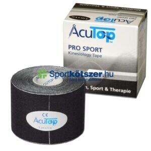 Acutop PRO SPORT kineziológiai tapasz 5cm x 5m fekete