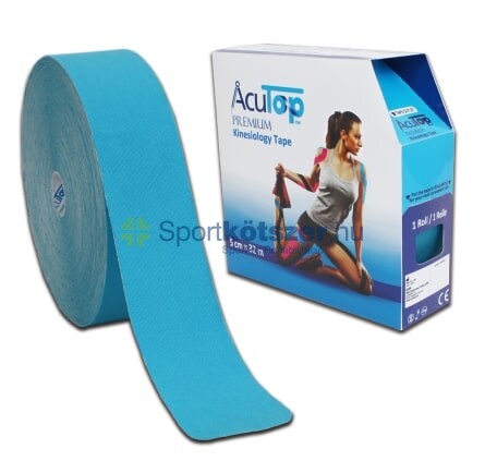 Acutop XXL PREMIUM kineziológiai tapasz 5cm x 32m kék