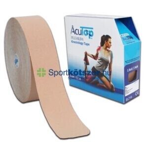 Acutop XXL PREMIUM kineziológiai tapasz 5cm x 32m bézs