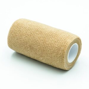 Öntapadó rugalmas pólya nem szőtt 10cm x 4.5m bézs