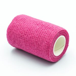 Öntapadó rugalmas pólya nem szőtt 7,5cm x 4,5m pink