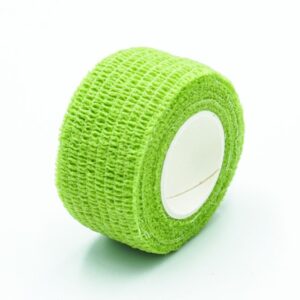 Öntapadó rugalmas pólya nem szőtt 2.5cm x 4.5m világos zöld