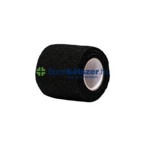 Öntapadó rugalmas pólya nem szőtt 5cm x 4,5m fekete