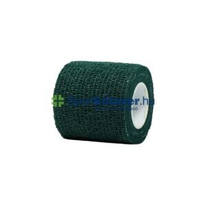 Öntapadó rugalmas pólya nem szőtt 5cm x 4,5m zöld