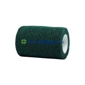 Öntapadó rugalmas pólya nem szőtt 7,5cm x 4,5m zöld