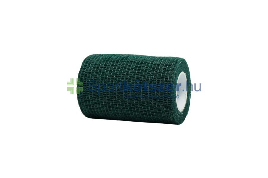 Öntapadó rugalmas pólya nem szőtt 7,5cm x 4,5m zöld