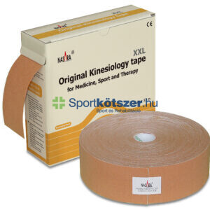 NASARA Kineziológiai tapasz XXL 5cm x 32m bézs