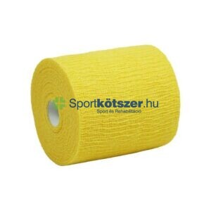 Öntapadó kötésrögzítő pólya 10cm x 20m sárga