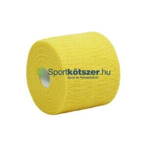 Öntapadó kötésrögzítő pólya 8cm x 20m sárga