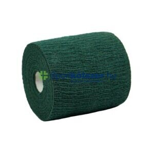 Öntapadó kötésrögzítő pólya 10cm x 20m zöld