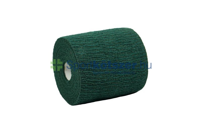Öntapadó kötésrögzítő pólya 10cm x 20m zöld