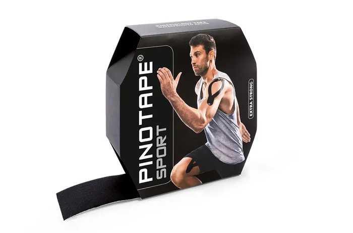 PINOTAPE Sport kineziológiai tapasz 5cm x 31m fekete