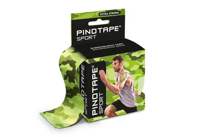 PINOTAPE Sport kineziológiai tapasz 5cm x 5m terepmintás