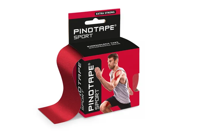 PINOTAPE Sport kineziológiai tapasz 5cm x 5m piros