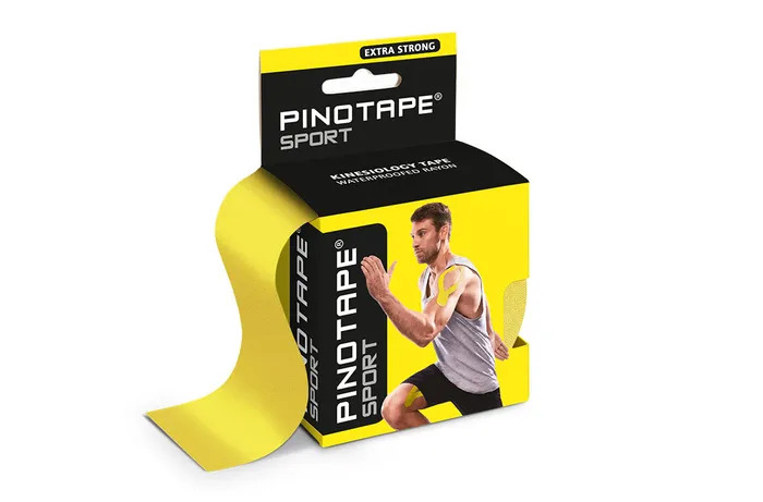 PINOTAPE Sport kineziológiai tapasz 5cm x 5m sárga