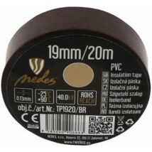 Szigetelő szalag 19mm x 20m fekete