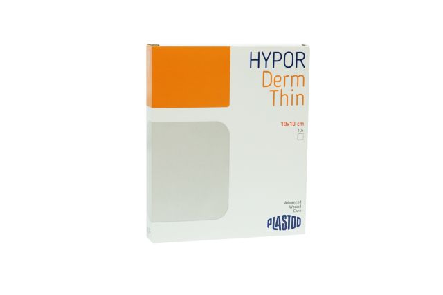 Hyporderm Thin hydrocolloid lap 10 x 10cm