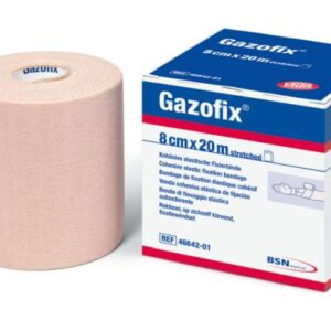 Gazofix öntapadó pólya 8cm x 20m bézs