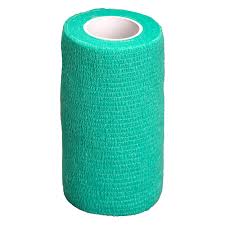 Öntapadó rugalmas pólya nem szőtt 10cm x 4.5m türkiz