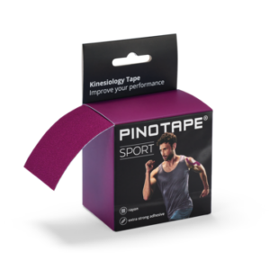 PINOTAPE Sport kineziológiai tapasz 5cm x 5m burgundi